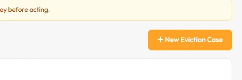 New eviction case button