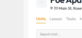 Property tabs
